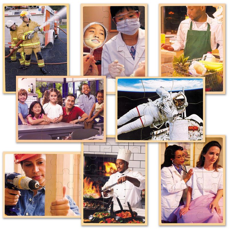 MOJO Community Helpers / Career Puzzles  - Set of 12