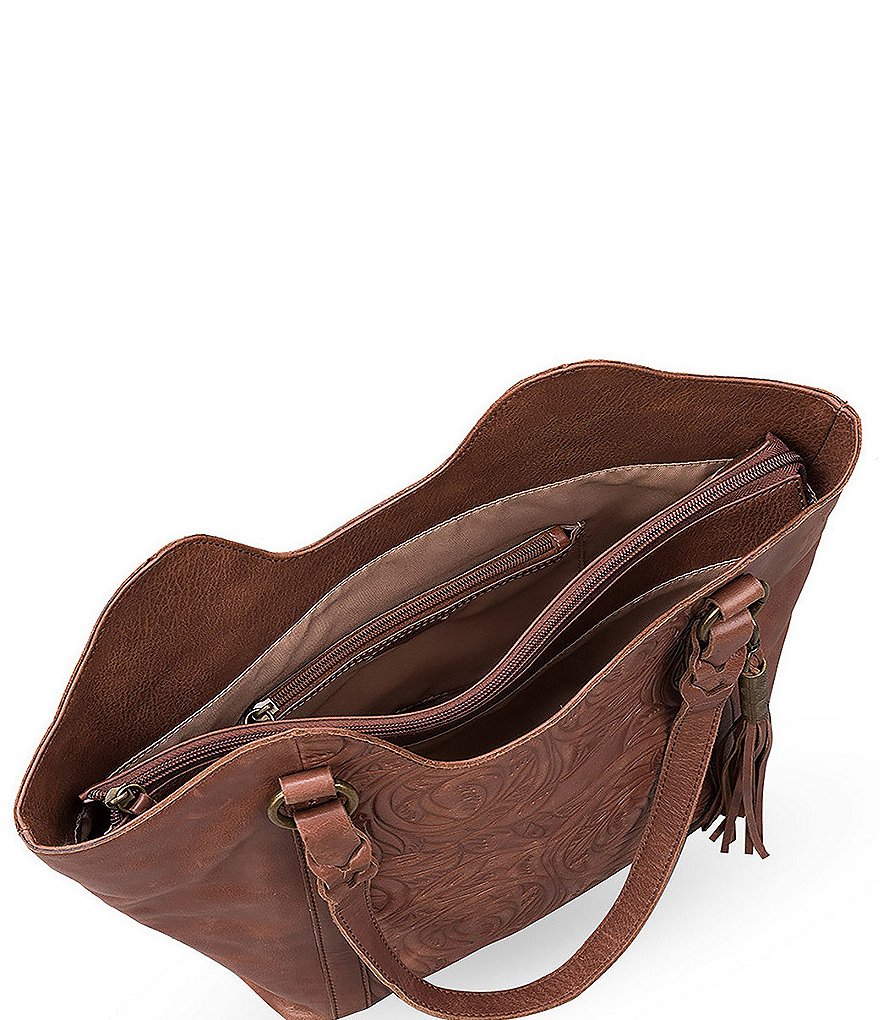 The Sak Sierra Embossed Shopper Tote Bag