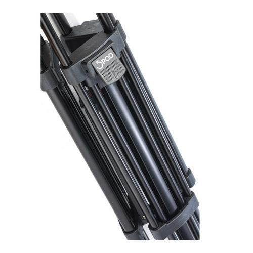 3Pod V3AH Video Tripod with 2-way Fluid Head & Quick-Release Plate #3P-V3AH