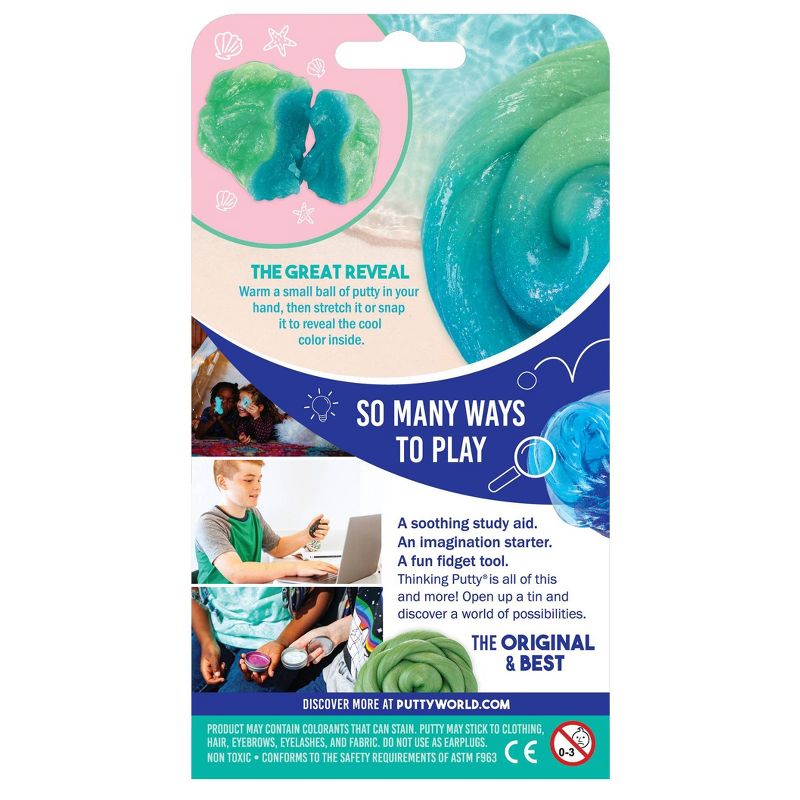 Crazy Aaron's Mystifying Mermaid Thinking Putty Tin