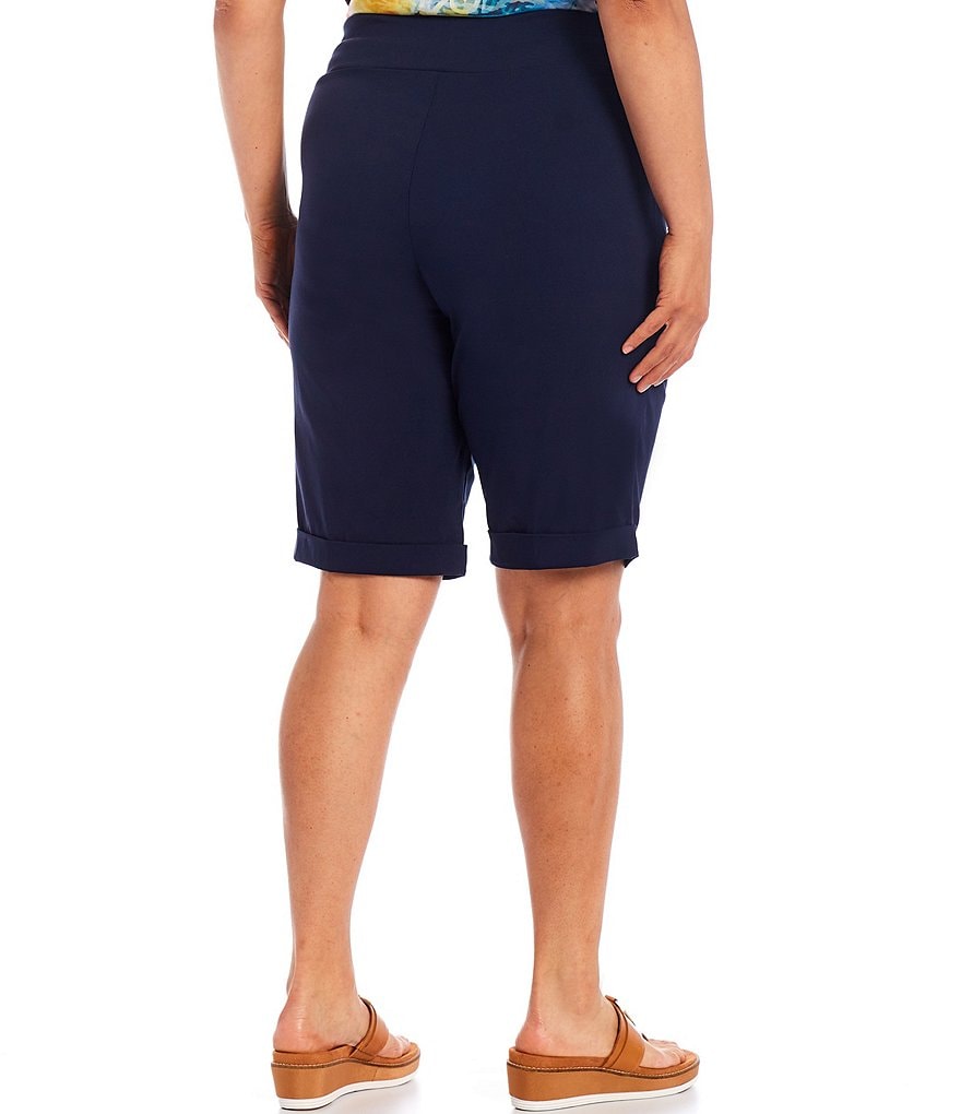 Vince Camuto Plus Size Tencel Drawstring Shorts
