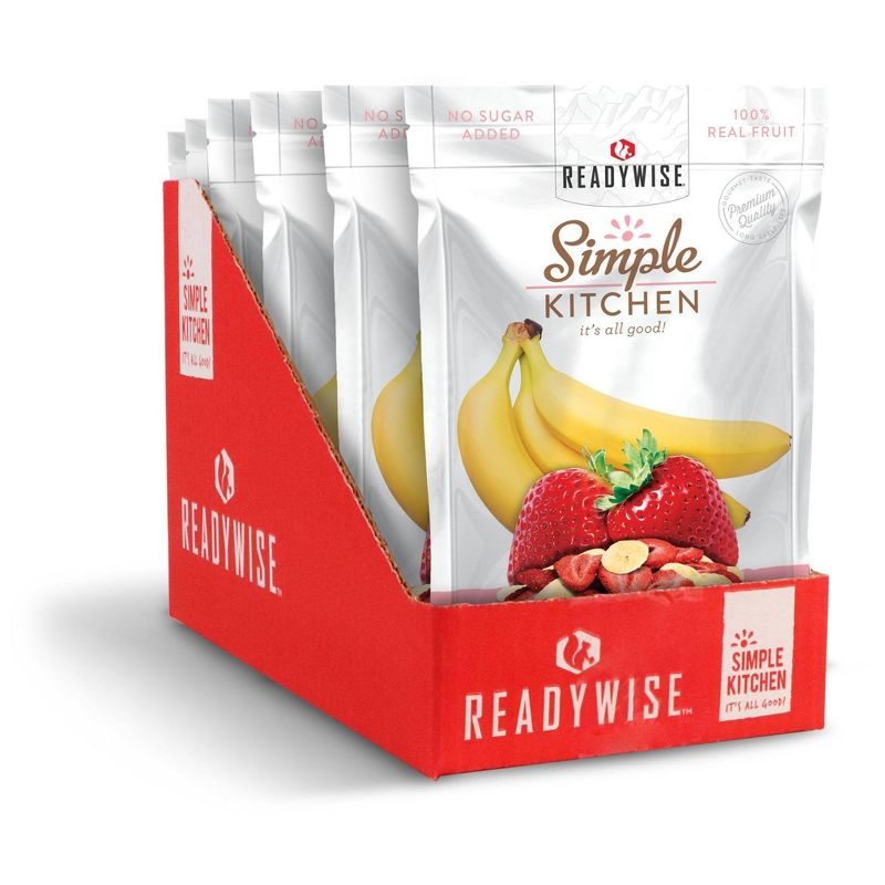 ReadyWise Simple Kitchen Strawberries & Bananas - 6pk