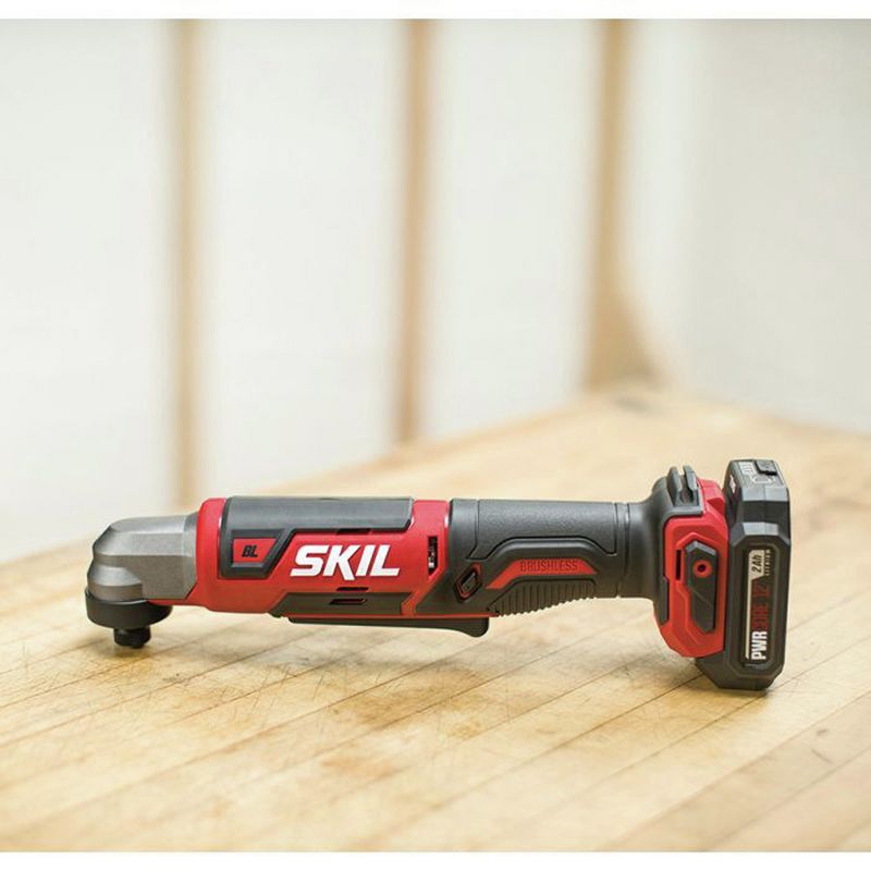 Skil RI574502 PWRCore 12 12V Brushless Lithium-Ion Hex Right Angle 1/4 in. Cordless Impact Driver Kit (2 Ah)