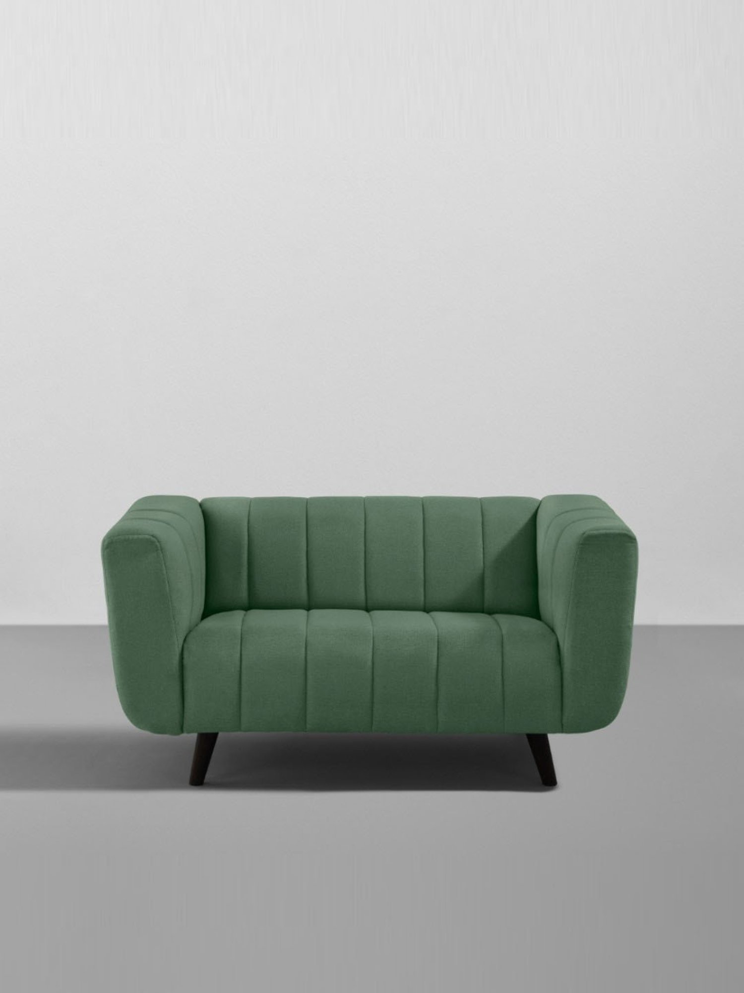 Sleepyhead Kiki Sapling Green Fabric 2 Seater Sofa