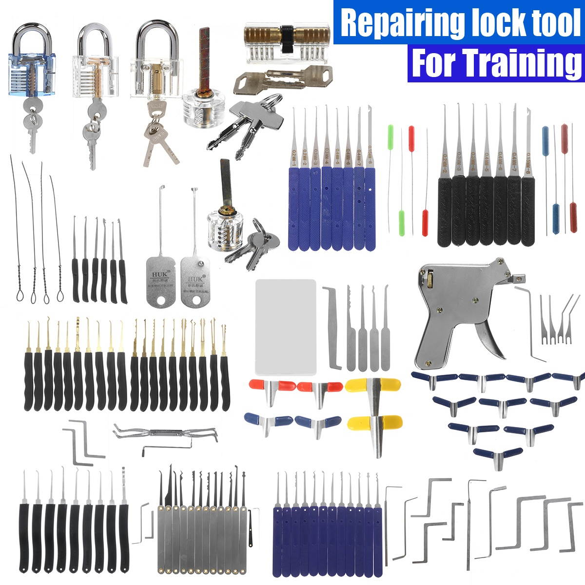 Lock Repair Tool Manual Lock Repair Tool Set-#13