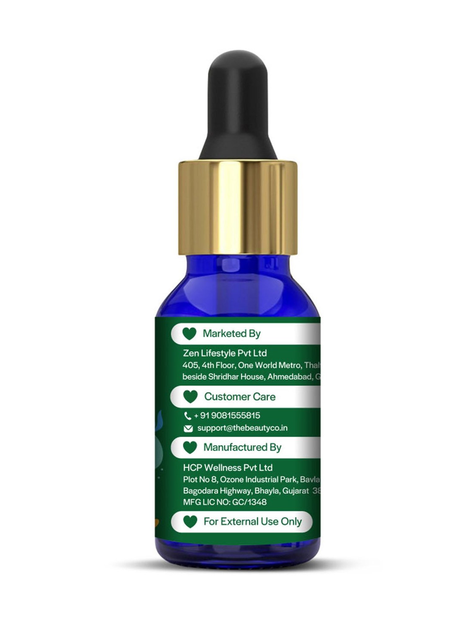 The Beauty Co Tea Tree Oil for Acne and Blemish-Free Skin - 15ml