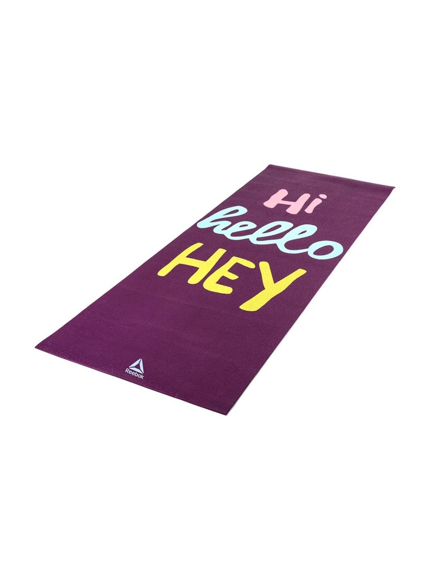 Reebok Purple HDPVC Double Sided Yoga Mat (4 mm)