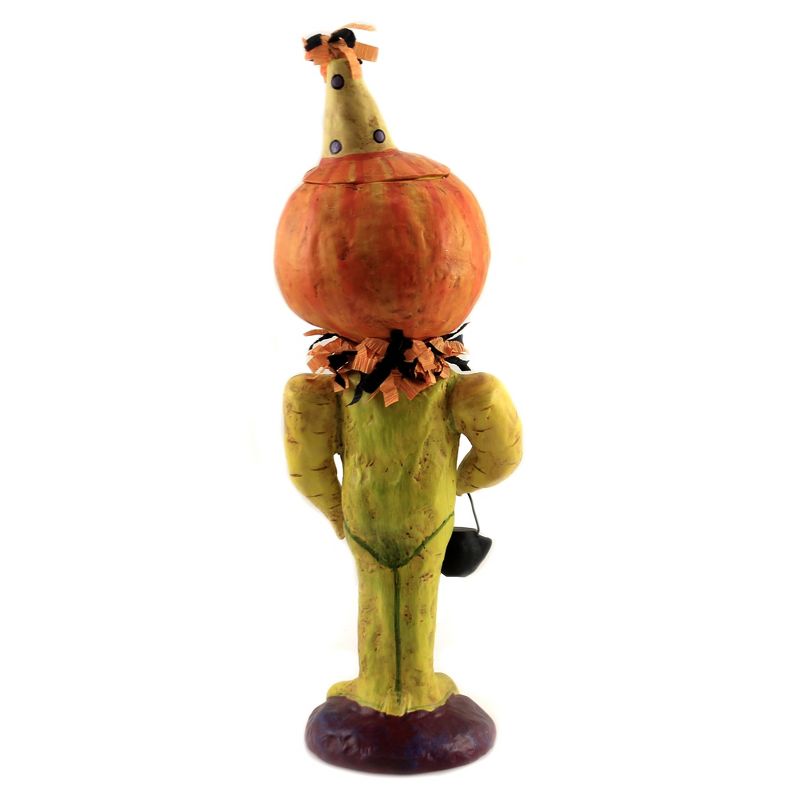 Jorge De Rojas 11.5" Trick Or Treat Snow Pea Pumpkin Head Potatoes Halloween  -  Decorative Figurines