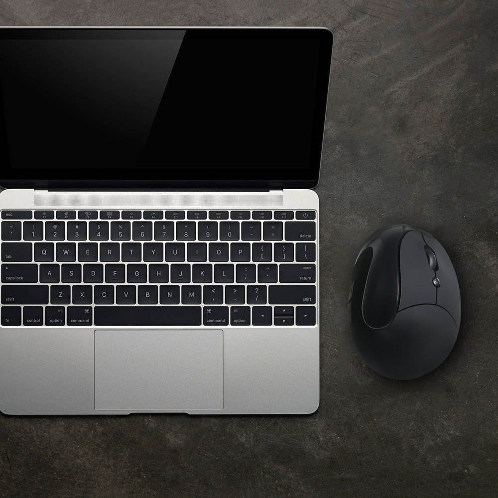 Optical Vertical Mouse Ergonomic Wired Mouse USB Mice 5 Button for PC Laptop(Purple)