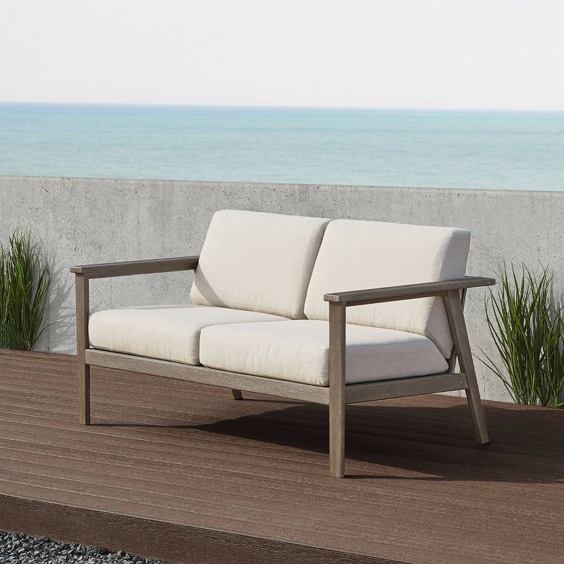 Speer Two Seat Patio Bench - Real Flame