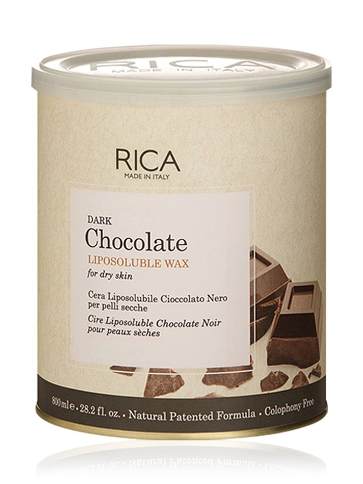 Rica Dark Chocolate Wax & Lotion Combo