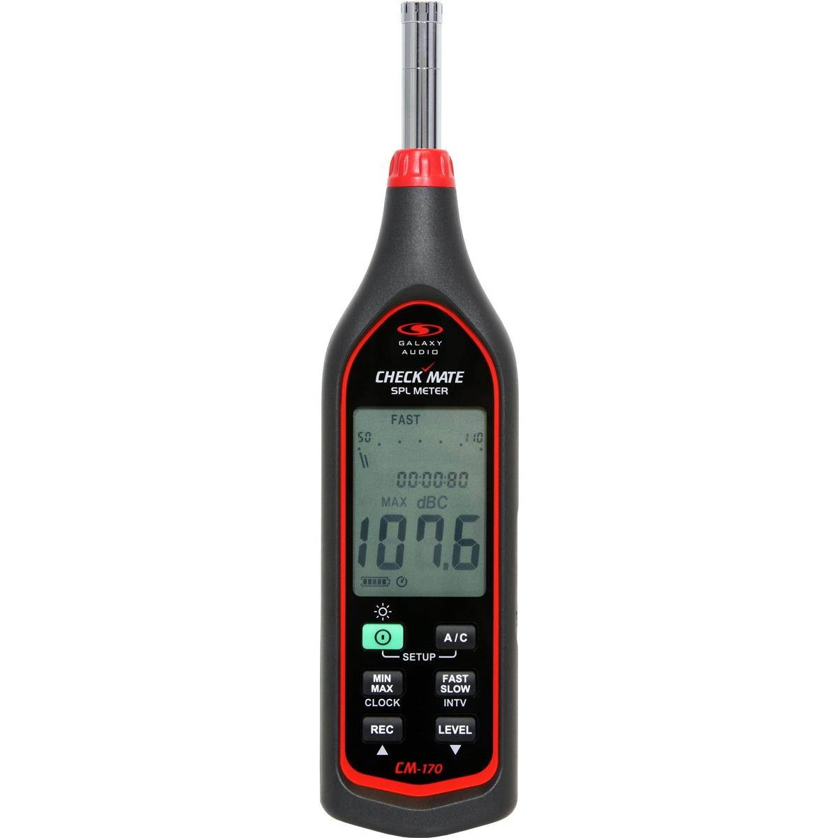 Galaxy Audio CM-170New Products Speaker Accessories Check Mate SPL Meters