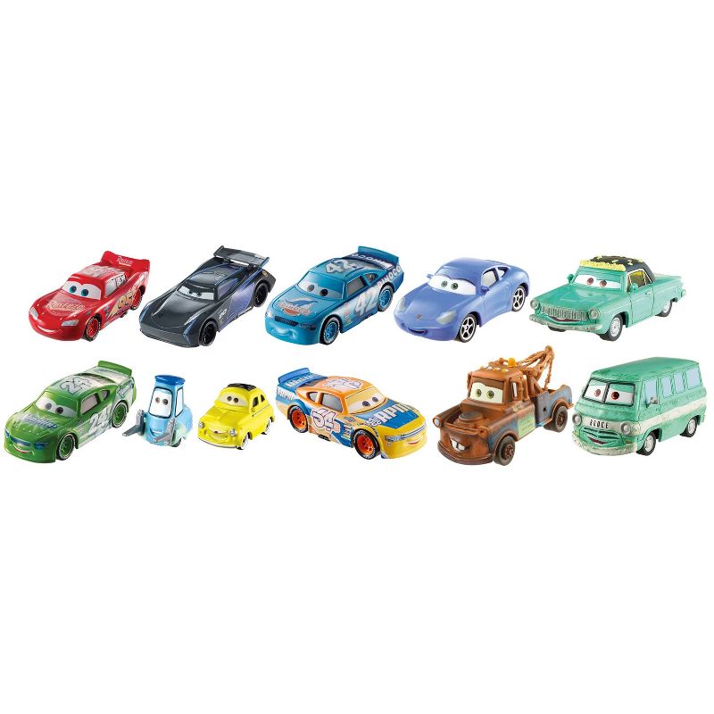 Disney Pixar Cars 1:55 Scale Die-Cast 10pk
