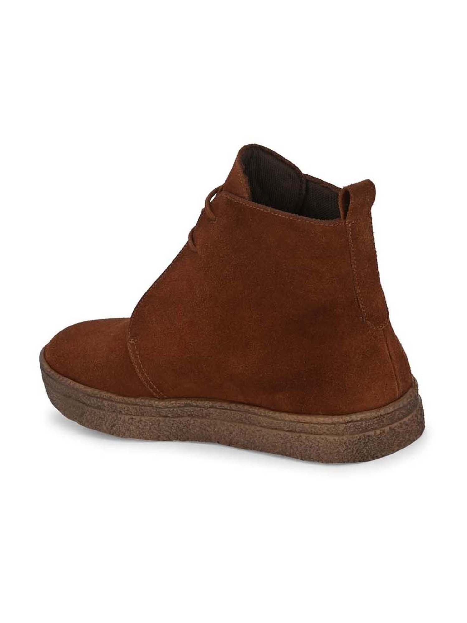 Carlo Romano Men's Tan Chukka Boots