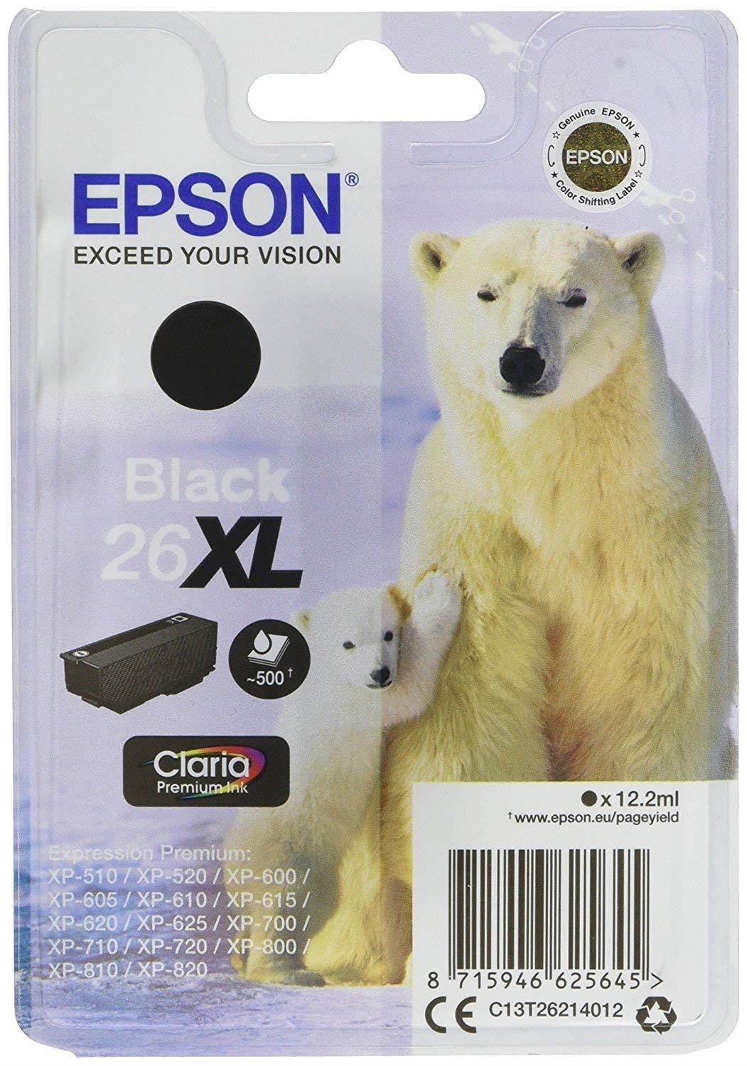 Farbe: schwarz, 26XL, fr T26er Serie IN