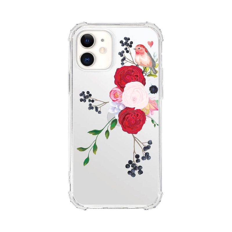 OTM Essentials Apple iPhone Tough Edge Clear Phone Case - Winter Bird