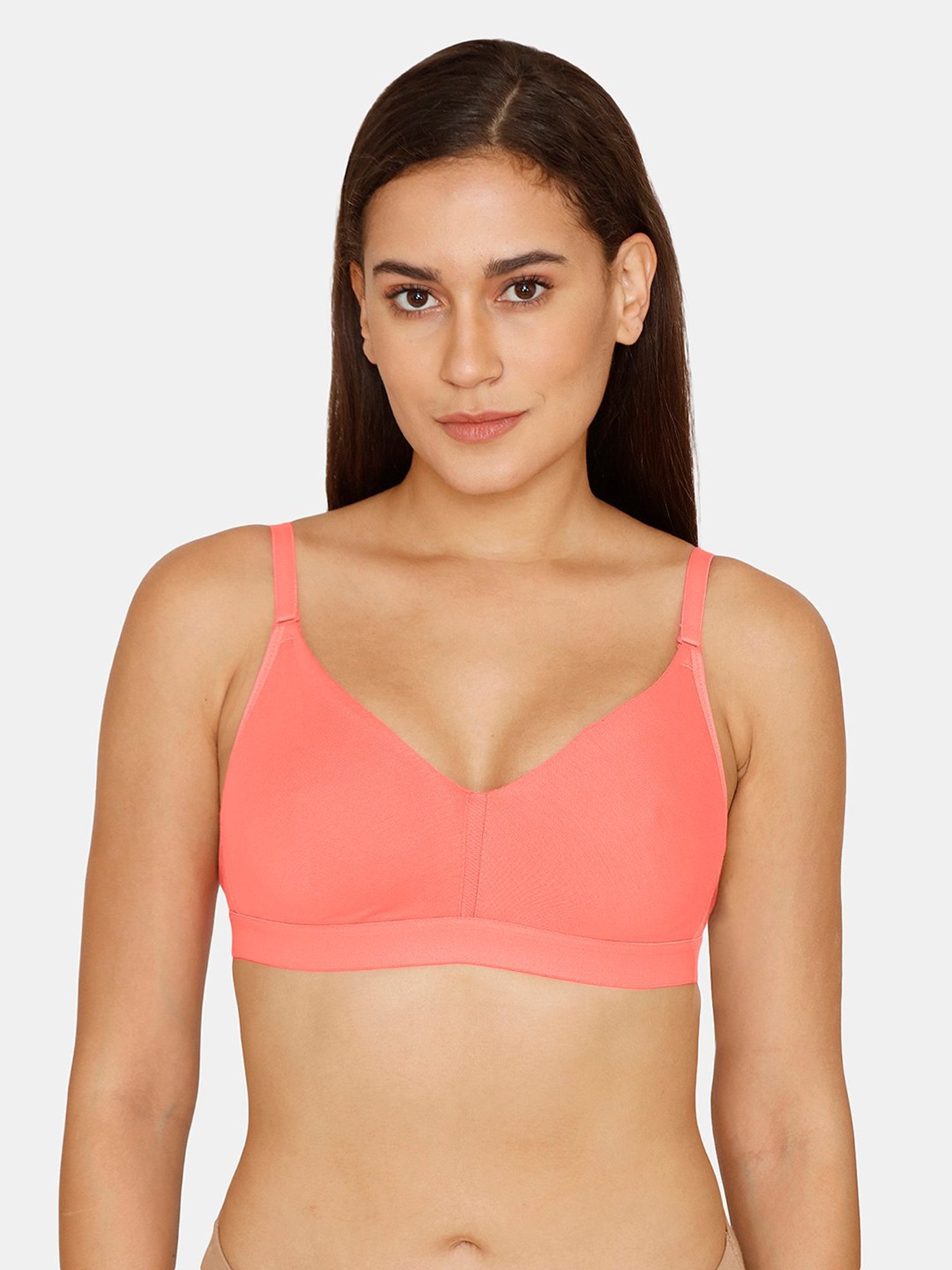 Zivame Pink Wireless T-Shirt Bra