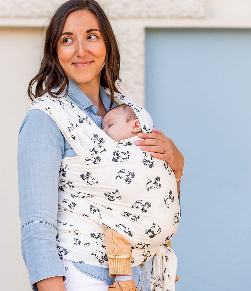 Disney x MOBY Classic Mickey Mouse Print Baby Wrap