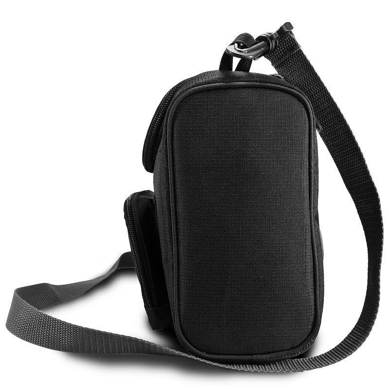 USA Gear Black Portable E-Reader Carrying Case & Travel Bag with Neoprene Shoulder Strap- Works for Kobo , LIBRE , Sony , Pandigital & More E-Book Readers
