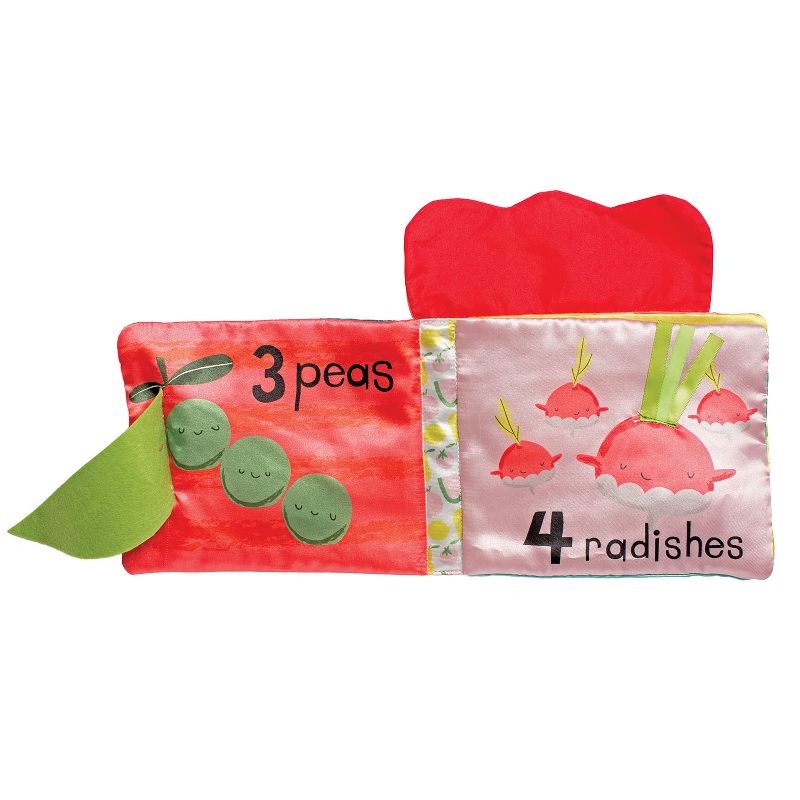 The Manhattan Toy Company Farmer's Market Soft Activity Book Baby Toy