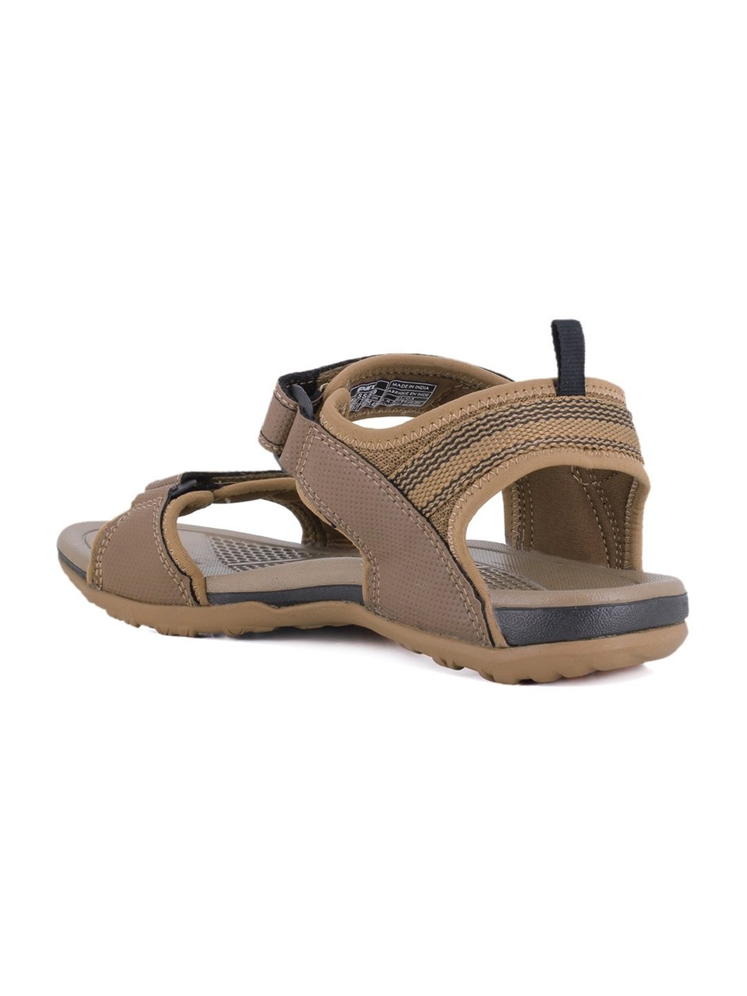 Sparx Men's Brown Floater Sandals