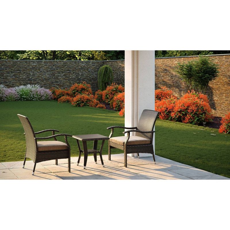 Miles 3pc Conversation Set - Balkene Home