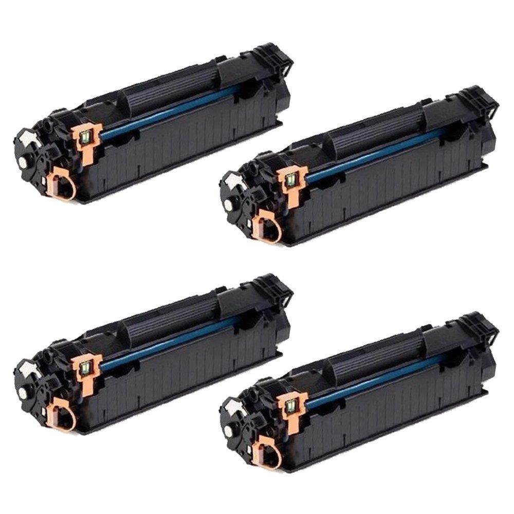 Generic Compatible Toner Cartridge for HP CE285A Pack of 4