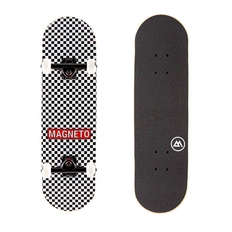 Magneto Boards 27.5" Kids' Skateboard - Checker
