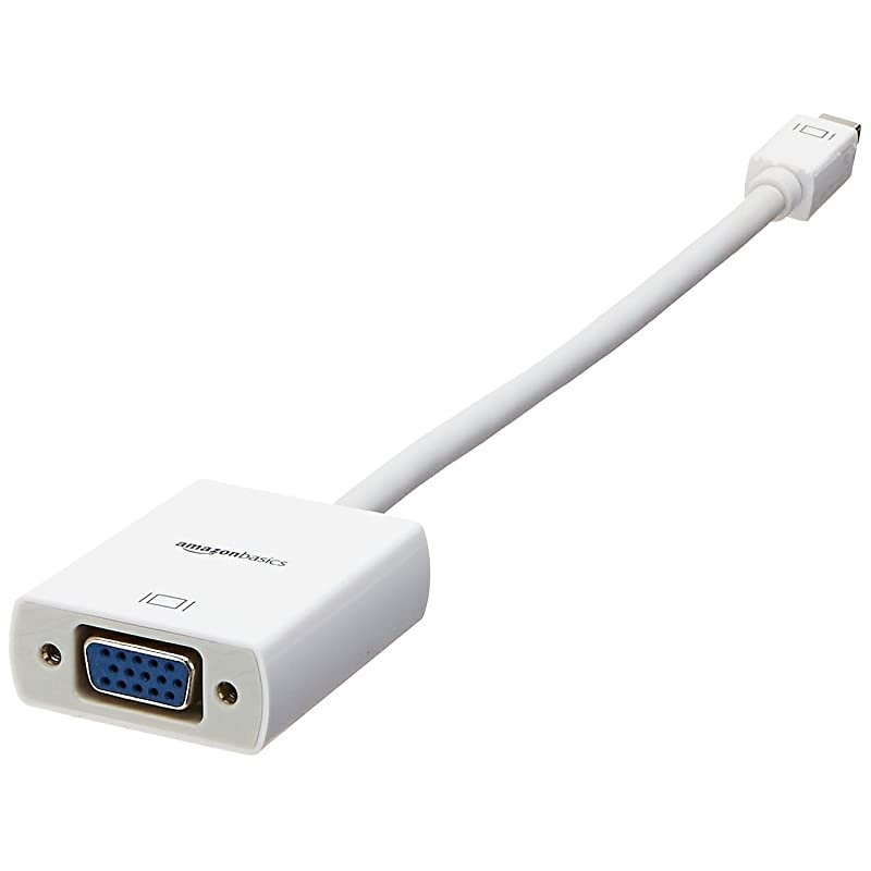 Mini DisplayPort to VGA Monitor Adapter Apple Compatible