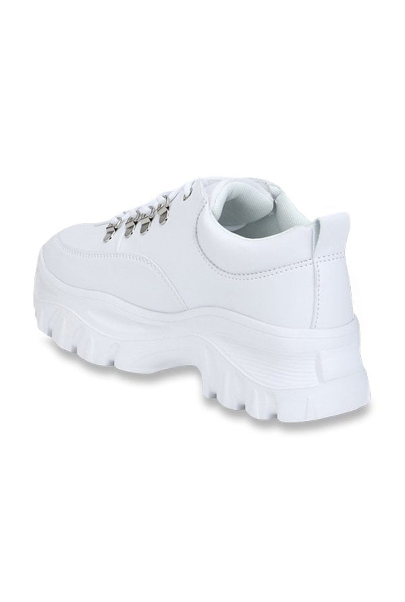 Truffle Collection White Casual Sneakers