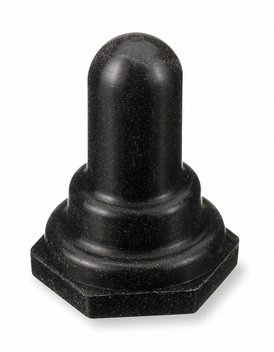 Hubbell Wiring Systems MSB1 Silicone Rubber Boot, Black