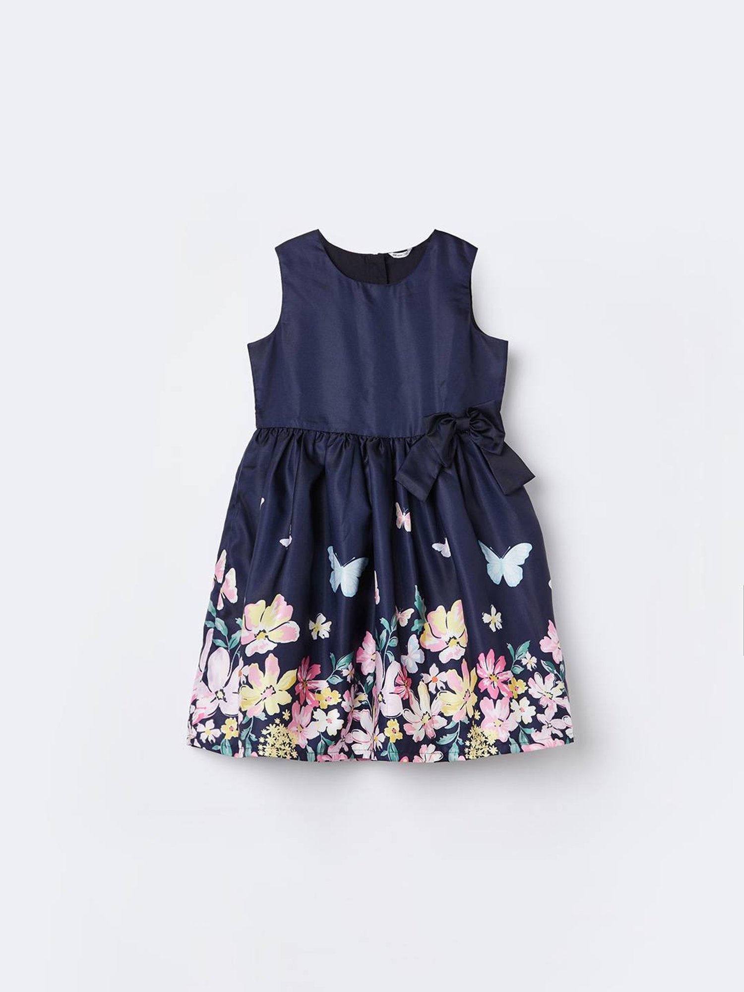 Budding Bees Kids Multicolor Floral Print Dress