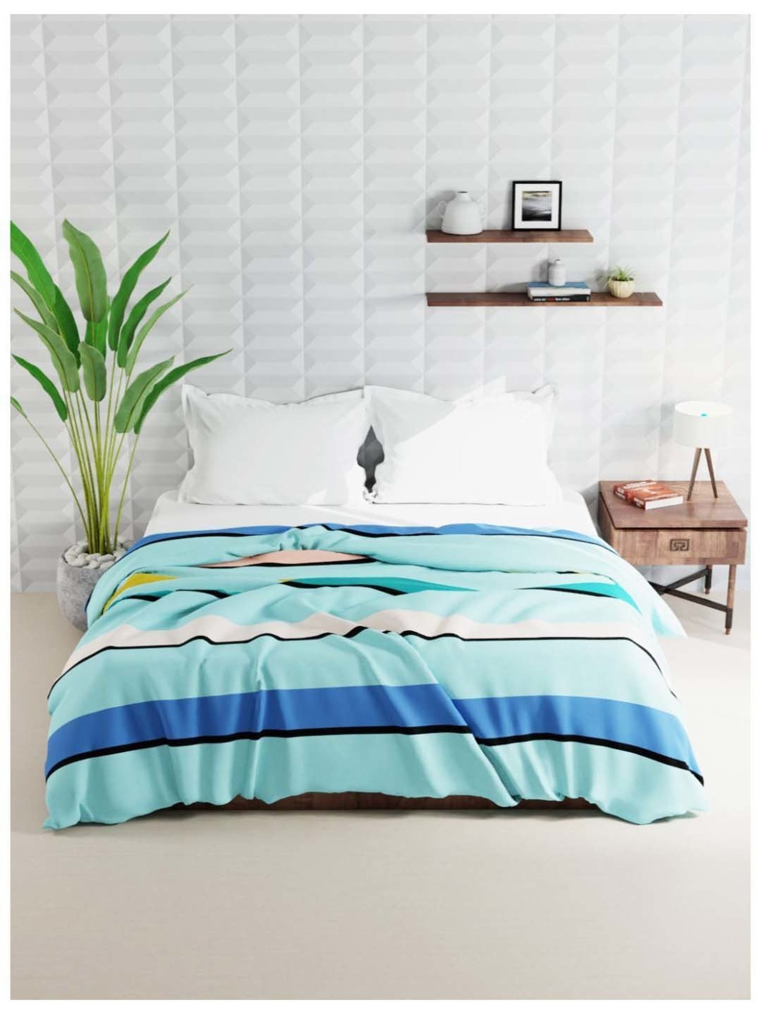 Bianca Rumba-Roll Multicolor Fibre 152 TC Double Comforter