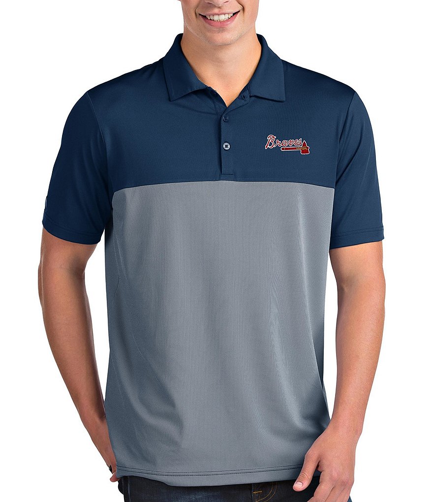 Antigua MLB National League Venture Short-Sleeve Polo Shirt