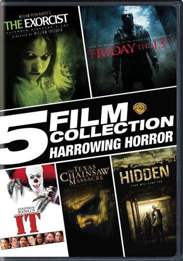STUDIO DISTRIBUTION SERVI 5 FILM COLLECTION-HARROWING HORROR COLLECTION (DVD/5 DISC) D618776D