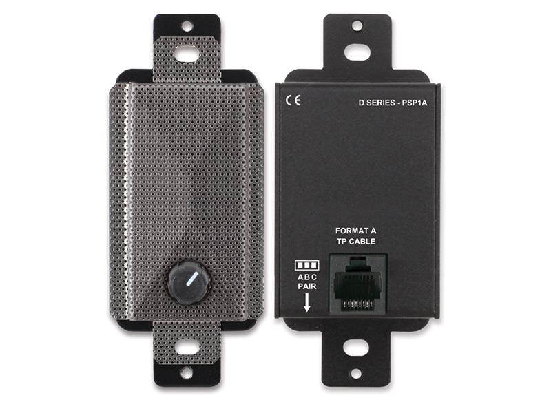 Decora-Style Active Loudspeaker/Format-A/Stainless Steel