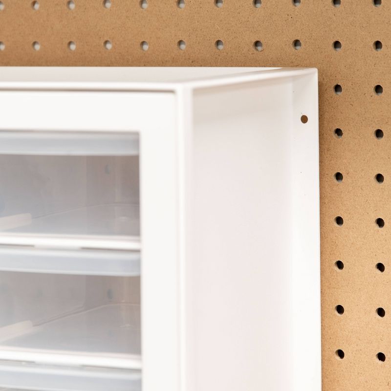 IRIS 64 Drawer Parts Cabinet Clear