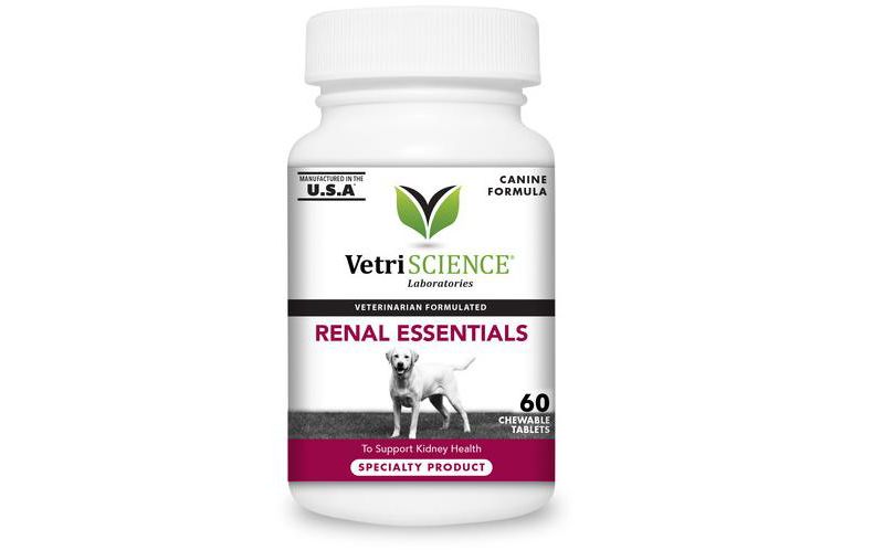 Vetriscience Laboratories Renal Essentials Kidney Health Support Dog Tablets, 60 ct