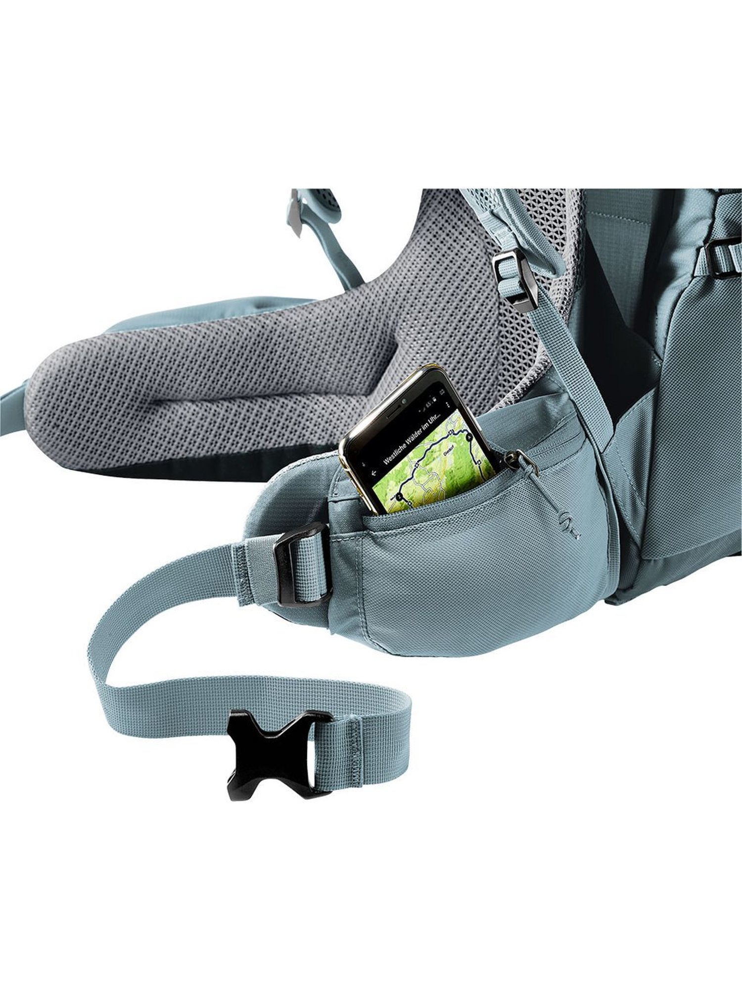 Deuter Black & Grey Solid Rucksack