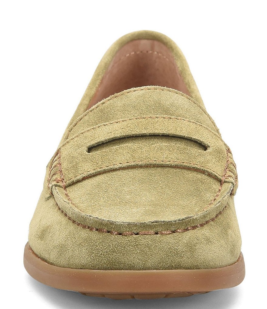 Trotters Harlow Lizard Patent Suede Leather Slip-Ons