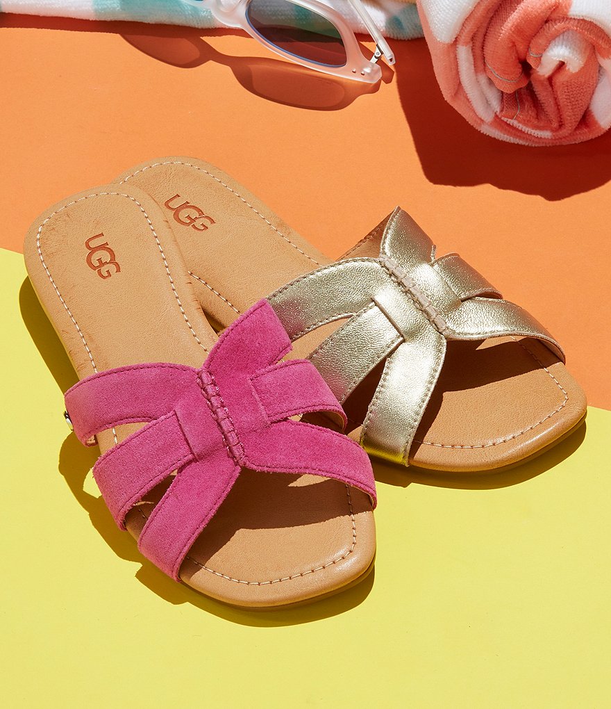 UGG&reg; Teague Suede Sandals