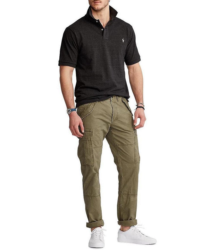 Polo Ralph Lauren Classic-Fit Solid Mesh Polo Shirt