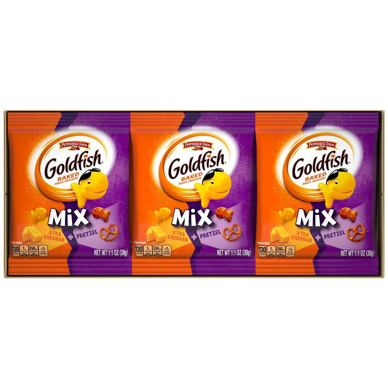 Goldfish Mix Traypack - 8.1oz/9ct