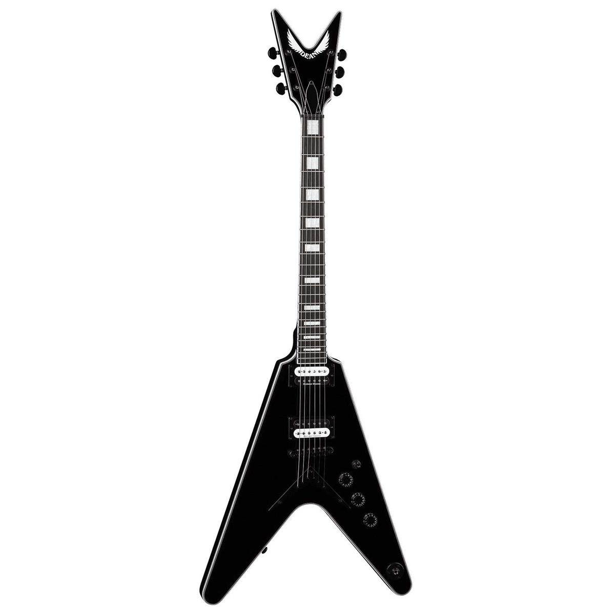 Dean Guitars V Select Electric Guitar, Ebony Fretboard, Classic Black #V SEL CBK