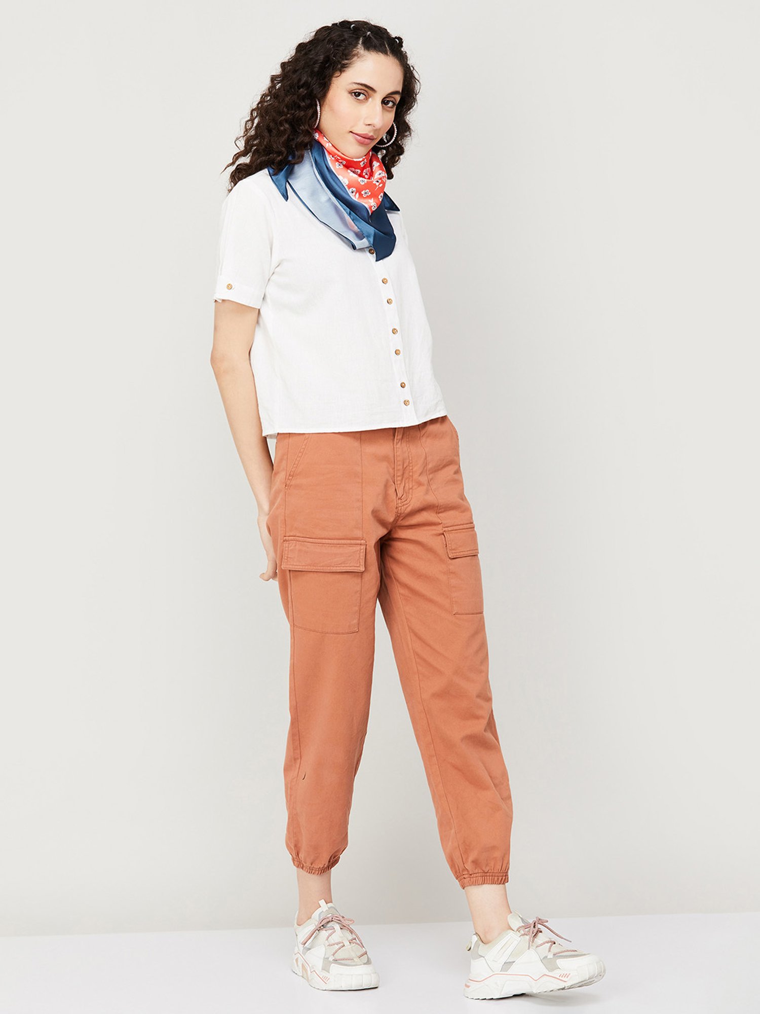 Ginger by Lifestyle Multicolor Printed Stole