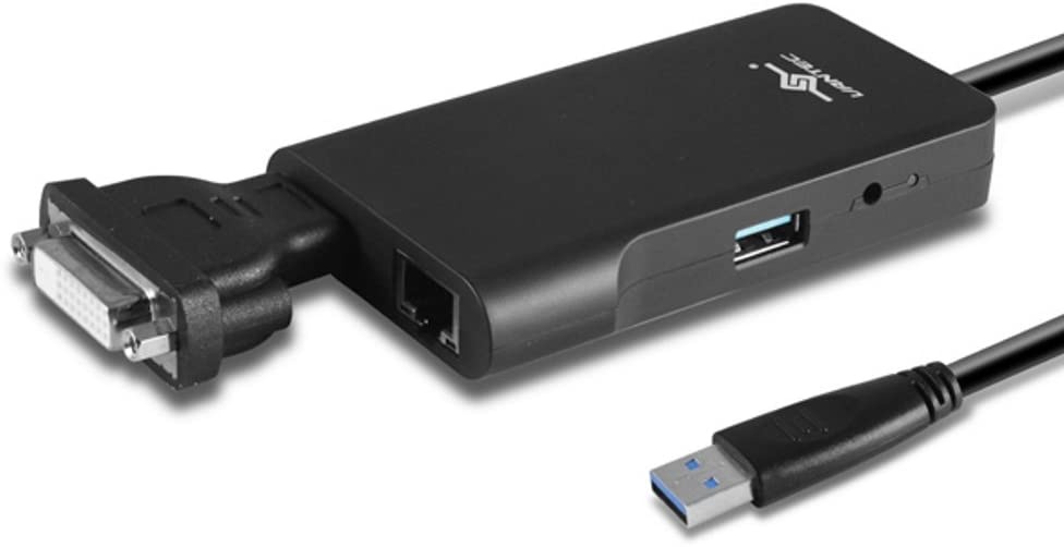 Vantec SB 3.0 Universal Mini Docking Station Adapter with HDMI/DVI (DSH-M100U3), red