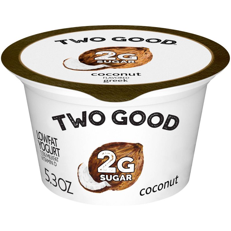 Dannon Two Good Coconut Greek Yogurt - 5.3oz
