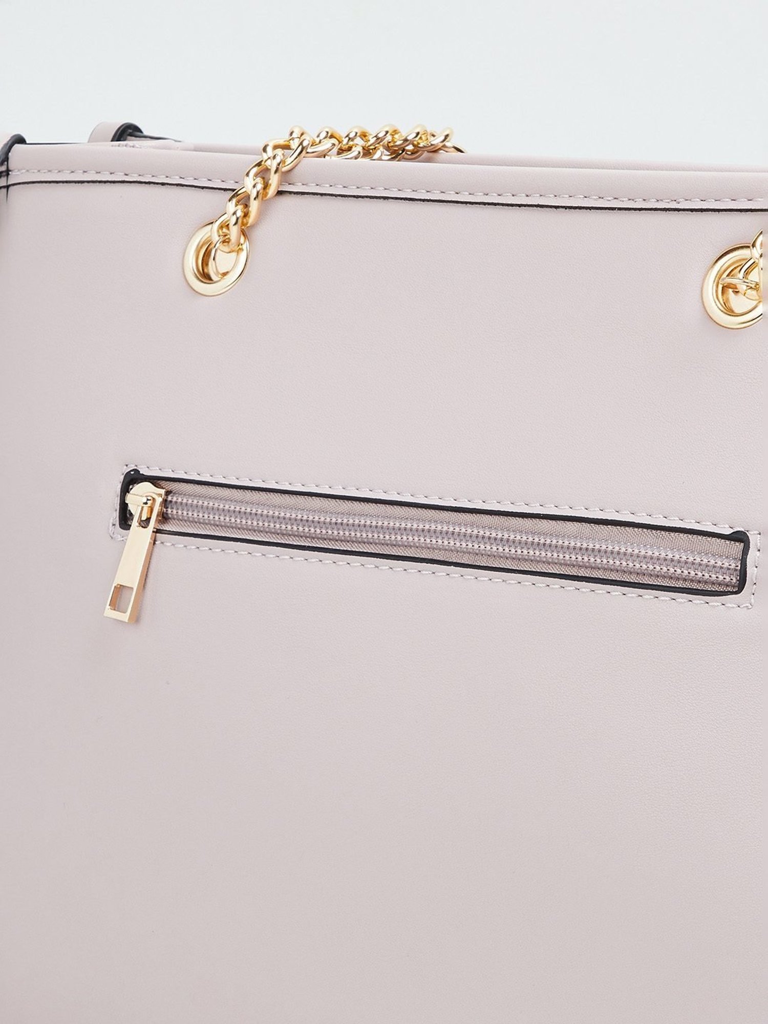 Code by Lifestyle Lilac Textured Tote Bag