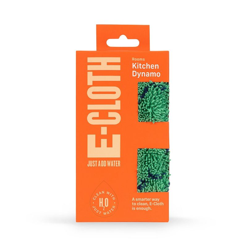 E-Cloth Kitchen Dynamo Microfiber Sponge - Green