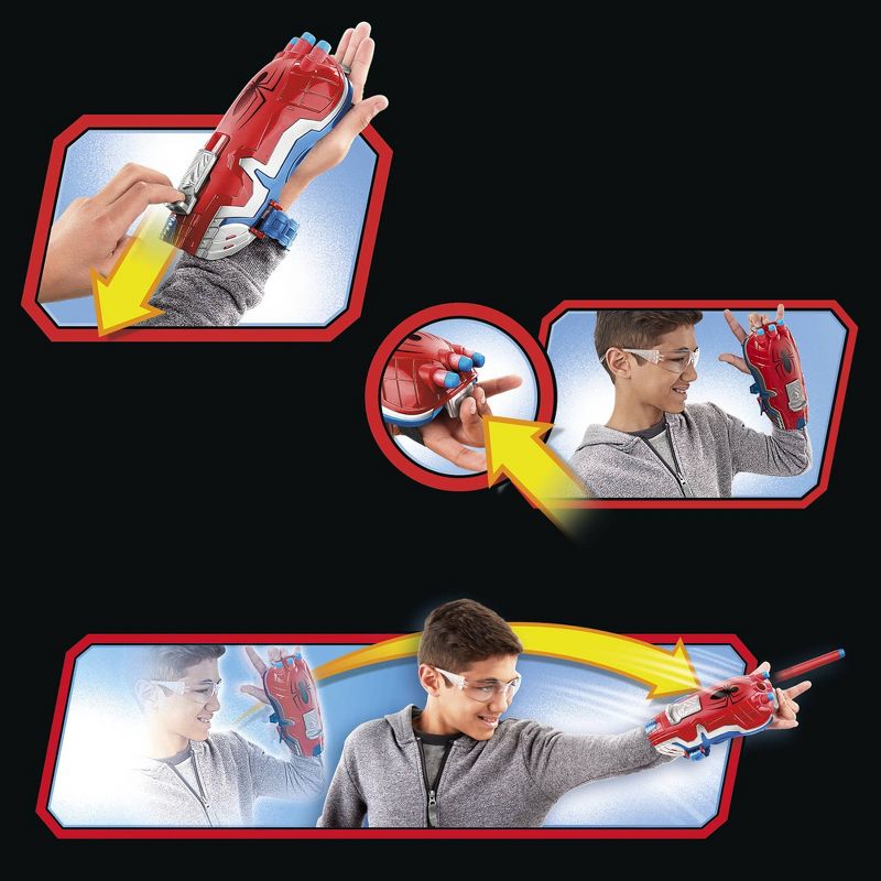 NERF Power Moves Marvel Spider-Man Web Blast Web Shooter
